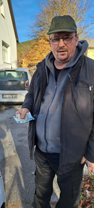 Podjela novčane pomoći na području Općine Vrhovine