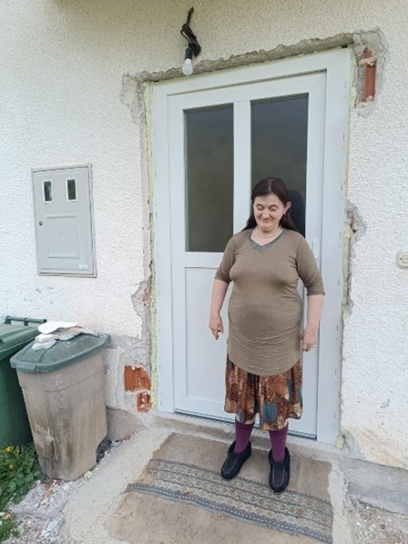 Promijenjena stolarija članici Ljubici Tonković