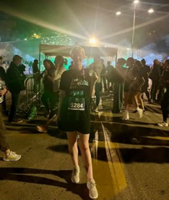 Sudjelovanje slijepe članice Marije Marković na Zadar Run Night